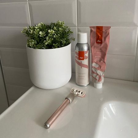 Fler žiletka na holení starter pack, Blush