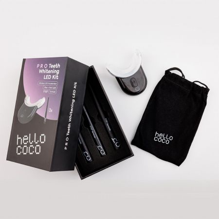 hello coco PAP+ Pro sada na bělení zubů (Pro Teeth Whitening LED Kit)