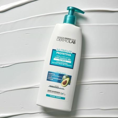 DermoLab extra hydratační, vyživující, ochranný tělový krém 48h, 400ml