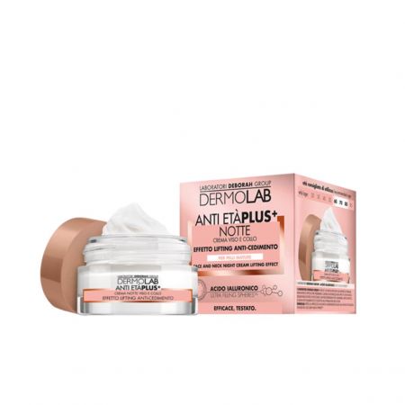 DermoLab anti age noční krém na pleť a krk s liftingovým efektem, 50ml