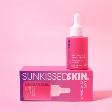 Sunkissed noční regenerační sérum s Niacinamidem, 30ml