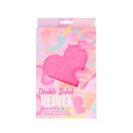 Sunkissed oboustranná rukavice na aplikaci samoopalovacích produktů Velvet, orange