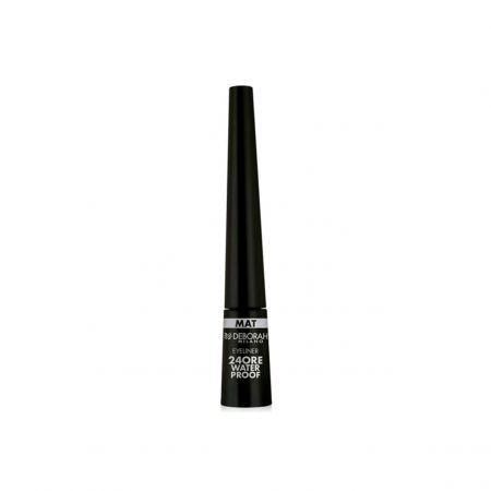 Deborah Milano matná linka na oči, voděodolná, Black Mat, 2,5g