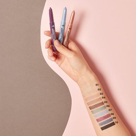 Deborah Milano voděodolný vysouvací oční stín v tužce 24ore Color Power, 1,4g