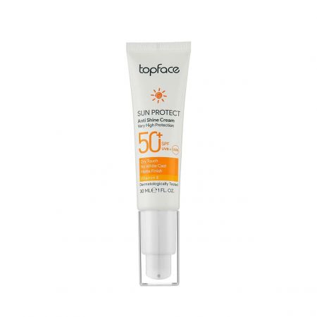 Topface krém na pleť s ochranným faktorem SPF50, Anti Shine, 30ml