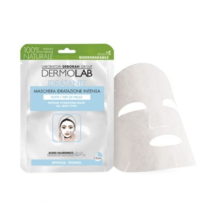 DermoLab hydratační dárková sada, pleťový gel a maska, 2ks