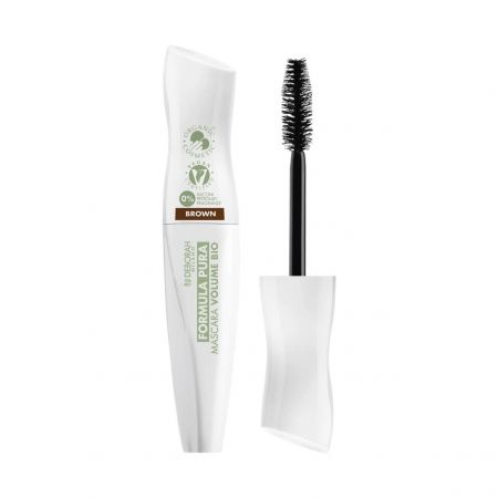 Deborah Milano Formula Pura řasenka pro objem řas BIO, hnědá, 12 ml