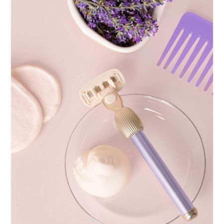 Fler žiletka na holení starter pack, Lilac