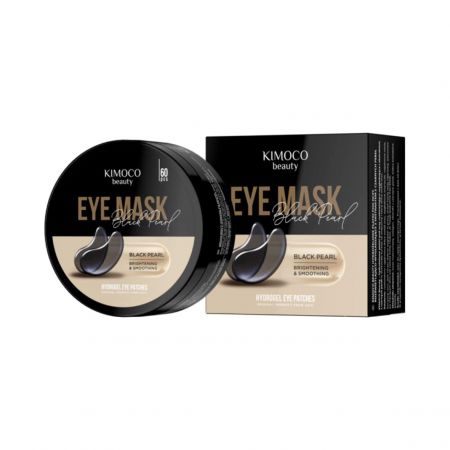 Kimoco Beauty rozjas.,vyhlazující maska pro oční okolí s extrakty z černých perel, 60ks 