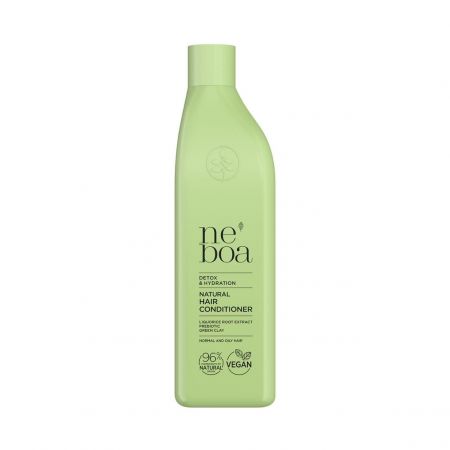 Neboa kondicionér na vlasy pro detox a hydrataci se zeleným jílem a prebiotiky, 300ml