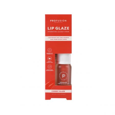Profusion hydratační lip stain rtěnka Lip Glaze, Cherry Glaze, 3ml