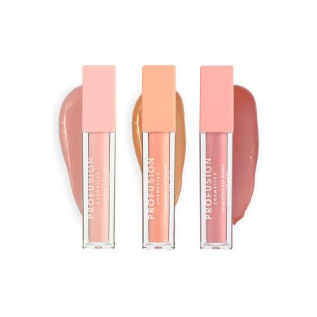 Profusion set hydratačních lesků na rty Nudes, 3 x 5ml