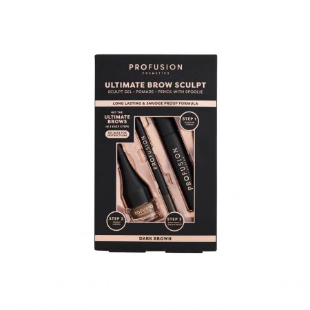 Profusion set na úpravu obočí Ultimate Brow Sculpt, 0,07g + 1,8g + 4ml 