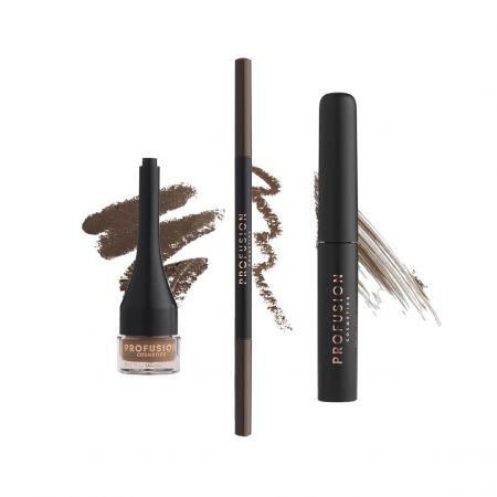Profusion set na úpravu obočí Ultimate Brow Sculpt, 0,07g + 1,8g + 4ml 