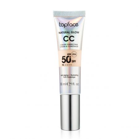 Topface CC make-up krém s SPF50 Natural Glow, 30ml