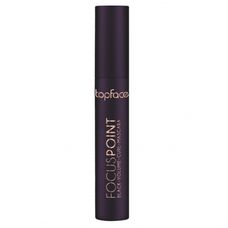 Topface řasenka pro objem & prodloužení Focus Point, Black, 8ml
