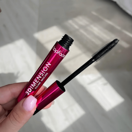 Topface řasenka 3v1, objem, prodloužení a tvar 3Dimension, Ultra Black, 8ml