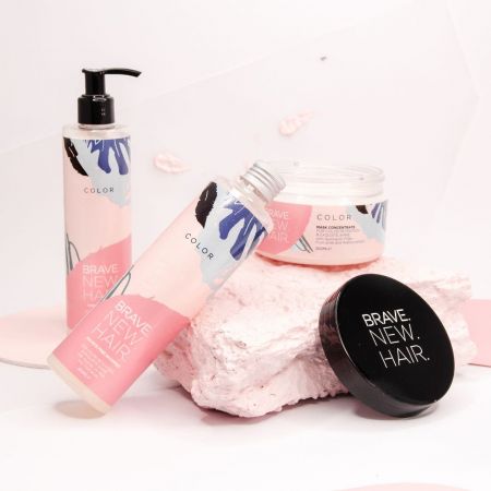 Brave New Hair bezsulfátová maska na barvené vlasy, Color, 250ml