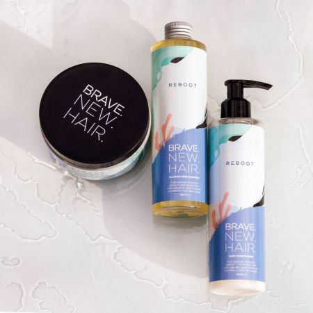 Brave New Hair revitalizační a hloubkově hydratační kondicionér na vlasy, Reboot, 250ml