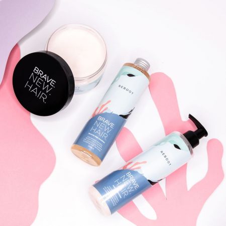 Brave New Hair revitalizační a hloubkově hydratační maska na vlasy, Reboot, 250ml