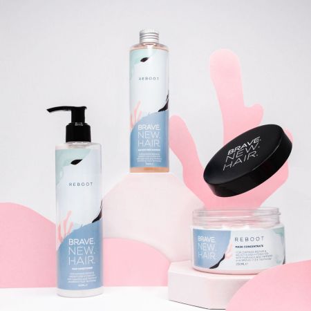 Brave New Hair revitalizační a hloubkově hydratační maska na vlasy, Reboot, 250ml