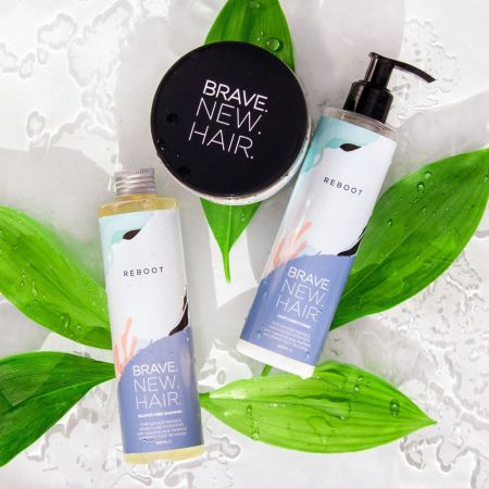 Brave New Hair revitalizační a hloubkově hydratační maska na vlasy, Reboot, 250ml