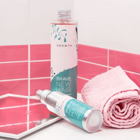 Brave New Hair šampon pro podporu růstu vlasů, Growth, 250ml