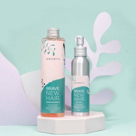Brave New Hair šampon pro podporu růstu vlasů, Growth, 250ml