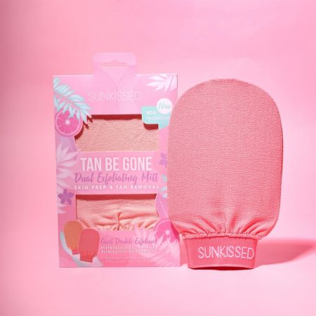Sunkissed oboustranná exfoliační rukavice pro odstranění opálení Tan Be Gone 