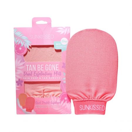Sunkissed oboustranná exfoliační rukavice pro odstranění opálení Tan Be Gone 