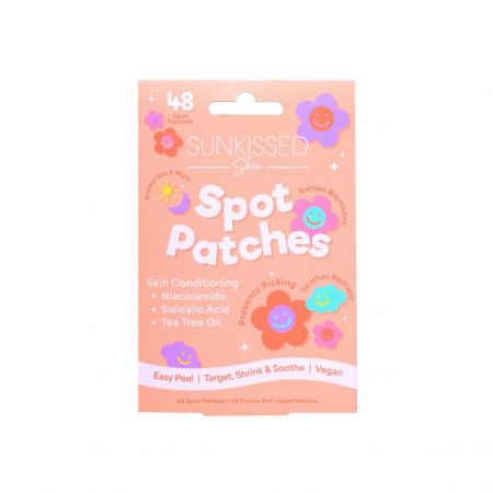 Sunkissed hojivé nálepky na akné Cloud & Flower, 48ks