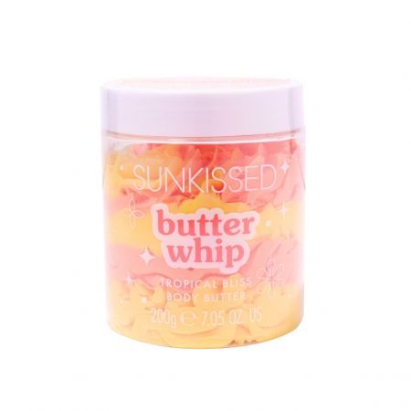 Sunkissed šlehané tělové máslo Tropical Bliss, 200g 