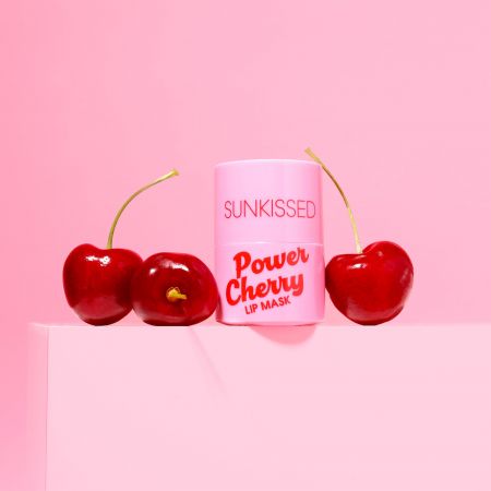 Sunkissed třešňová maska na rty Power Cherry, 12g