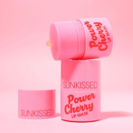 Sunkissed třešňová maska na rty Power Cherry, 12g