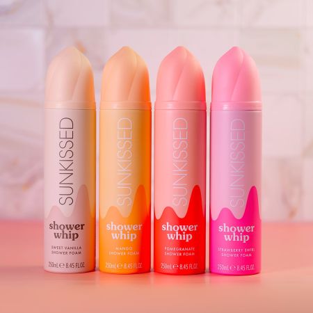 Sunkissed šlehačková sprchová pěna Shower Whip Vanilla, 250ml