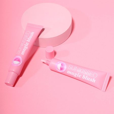 Sunkissed tekutá tvářenka měnící barvu podle pH pleti Magic Blush, 15ml