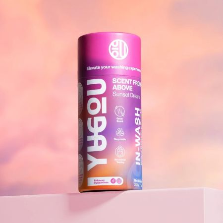 Yugou voňavé perličky do pračky IN-WASH, Sunset Dream, 200g