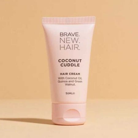 Brave New Hair bezoplachový hydratační krém na vlasy, Coconut Cuddle, 50ml