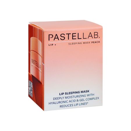 Pastel Cosmetics vyživující noční maska na rty, Pastel Lab Lip Sleeping Mask Peach, 10g