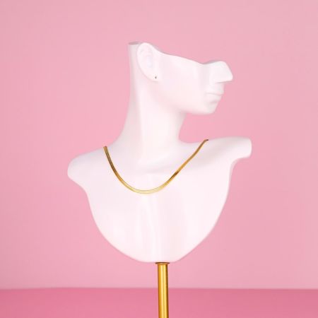 Náhrdelník hadí Stainless Steel - zlatý