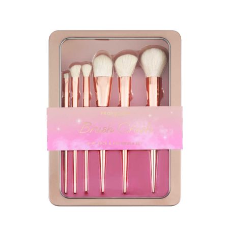 Profusion dárková sada štětců na líčení Brush Crush, 6ks