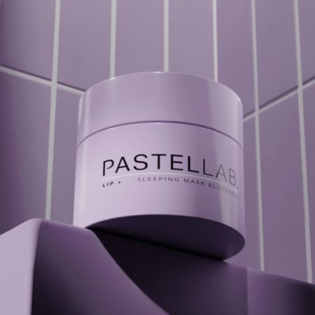 Pastel Cosmetics vyživující noční maska na rty, Pastel Lab Lip Sleeping Mask Blueberry, 10g