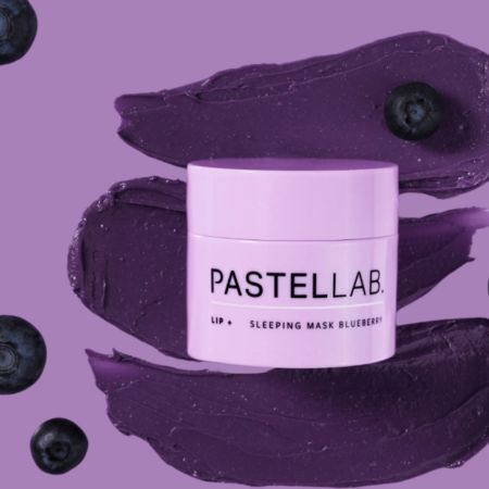 Pastel Cosmetics vyživující noční maska na rty, Pastel Lab Lip Sleeping Mask Blueberry, 10g
