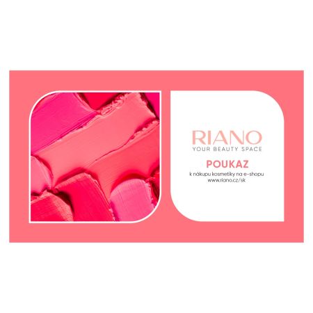 Dárkový poukaz v hodnotě 500 Kč