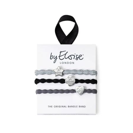 ByEloise gumičky do vlasů, Set Stylish Silver