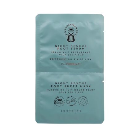 Wanderflower dárková sada hydratačních a regeneračních masek před spaním, 6ks 