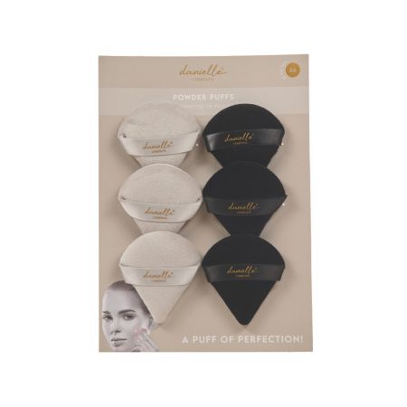 danielle creations sada houbiček na pudrové produkty, 6ks