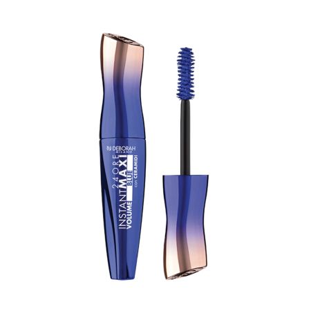 Deborah Milano modrá řasenka pro maximální objem řas s ceramidy, Electric Blue, 12ml