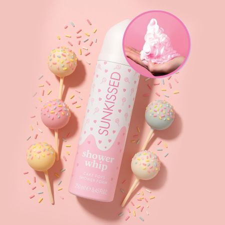 Sunkissed šlehačková sprchová pěna Shower Whip Cake Pops, 250ml