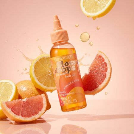 Sunkissed olej na vlasy před mytím Gloss Drops Hair Oil, 100ml